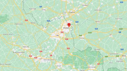 L'accident s'est produit à Wattrelos, ville voisine de Roubaix et Tourcoing (Nord), dans la nuit de 26 au 27 juillet 2022. (GOOGLE MAPS)