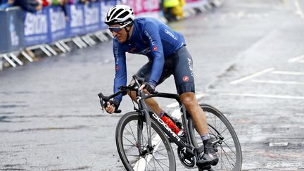 Gianni Moscon, en septembre 2019, en Italie. (BETTINI LUCA / BETTINIPHOTO / AFP)