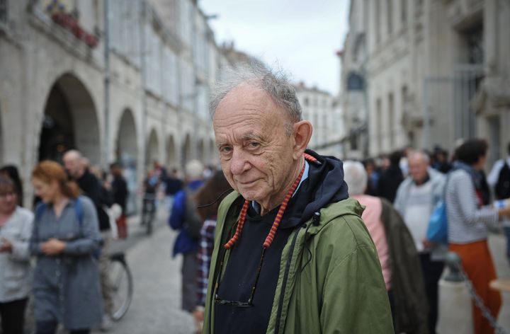 Le très grand réalisateur de documentaires Frederick Wiseman en juillet 2016 lors du Festival du film de La Rochelle. 
 (XAVIER LEOTY / AFP)