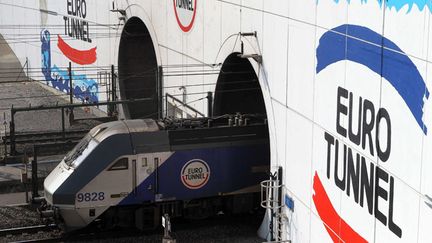 &nbsp; (L'entrée des trains dans le tunnel sous la Manche © MAXPPP)