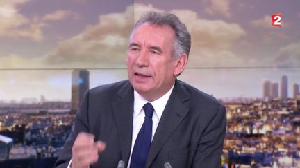 François Bayrou à France 2  "Je n'exclus rien"