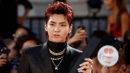 La pop star sino-canadienne Kris Wu Yifan en 2021.&nbsp; (EPN/NEWSCOM/SIPA / NEWSCOM)