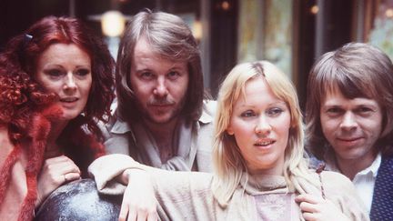 Le groupe suédois ABBA dans les années 70.
 ( Slane / Guner Erhan /SIPA)