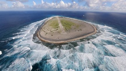 L'île de Tromelin, photographiée le 16 avril 2013. (RICHARD BOUHET / AFP)