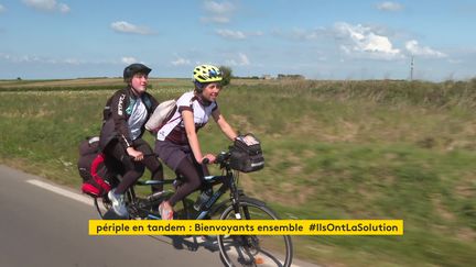 1500 km en tandem pour l'association "Bienvoyants ensemble"