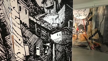 Exposition Nouvelle génération de la Bande dessinée arabe, Angoulême 2018
 (laurence Houot / Culturebox)