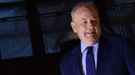 Bill O'Reilly, animateur vedette de Fox News, à New York, le 6 avril 2016. (ILYA S. SAVENOK / GETTY IMAGES NORTH AMERICA / AFP)