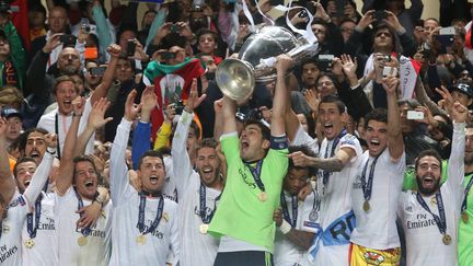 La dixième Ligue des champions, remportée par le Real Madrid, le 24 mai 2014.&nbsp; (JUAN CARLOS ROJAS / NOTIMEX / AFP)