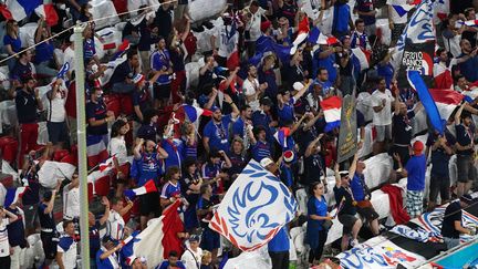 Les supporters français dans l'Allianz Arena de Munich lors de France-Allemagne, le 15 juin (ANDRE WEENING / ORANGE PICTURES)