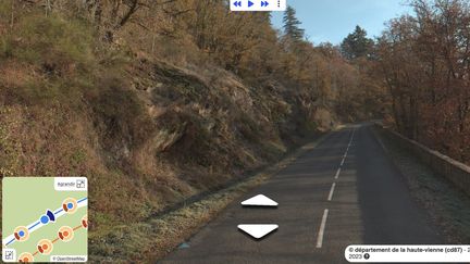 Une route de la Haute-Vienne photographiée, l'image est disponible en utilisation libre. (PANORAMAX)