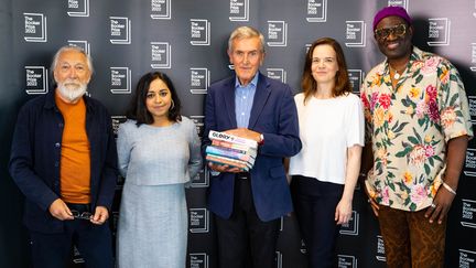 Le jury présente les six livres choisis, mardi 6 septembre 2022 (The Booker Prizes)