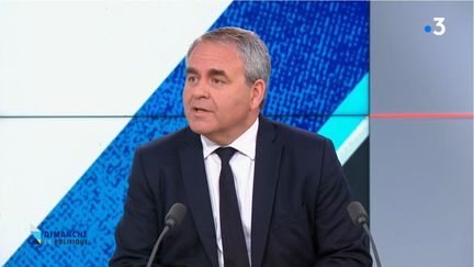 Xavier Bertrand&nbsp;
5 juin 2022 (CAPTURE D'ECRAN "DIMANCHE EN POLITIQUE" / FRANCE 3)