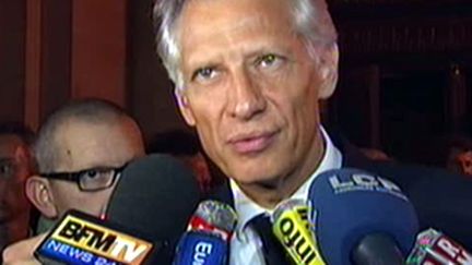 Dominique Villepin durant le procès Clearstream (archives) (F3)