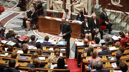 Le Premier ministre, Edouard Philippe, s'exprime lors d'une séance de questions au gouvernement à l'Assemblée nationale, le 26 juillet 2017. (JACQUES DEMARTHON / AFP)