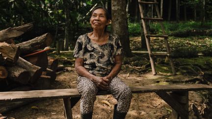 Jade was welcomed by the Colombian community of San Martin de Acayacu, which lives in the Amazon. (JADE FORT)