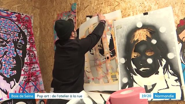 Au Havre, l'artiste David Karsenty détourne avec brio les visages de personnages célèbres