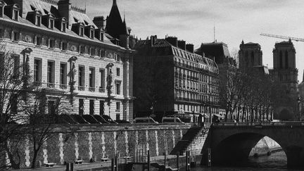 Le Palais de Justice de Paris, où se tient le procès des attentats du 13-Novembre. (DAVID FRITZ-GOEPPINGER POUR FRANCEINFO)