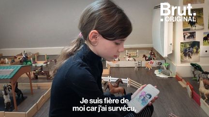 Janotte incarne le combat de l'association "Imagine for Margo" qui œuvre pour les enfants diagnostiqués d'un cancer.