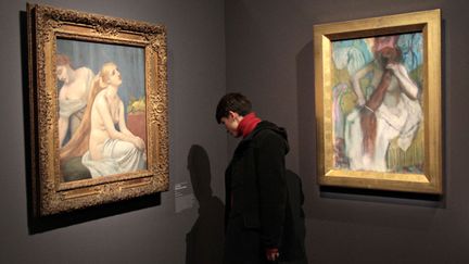 Jusqu'au 1er juillet 2012, le mus&eacute;e d'Orsay &agrave; Paris vous propose de d&eacute;couvrir l'oeuvre de Degas &agrave; travers ses nus. (ELODIE DROUARD / FTVI)