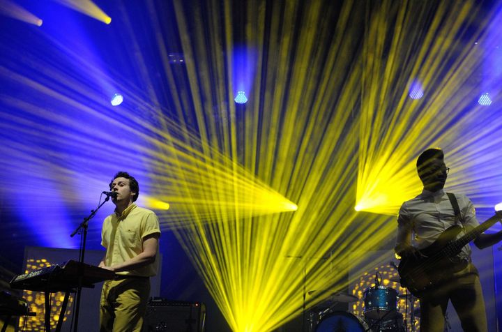 Metronomy sur la scène de Solidays en 2012
 (SADAKA EDMOND/SIPA)