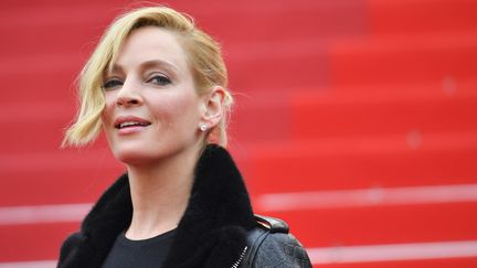 L'actrice Uma Thurman, mai 2017 à Cannes
 (LOIC VENANCE / AFP)