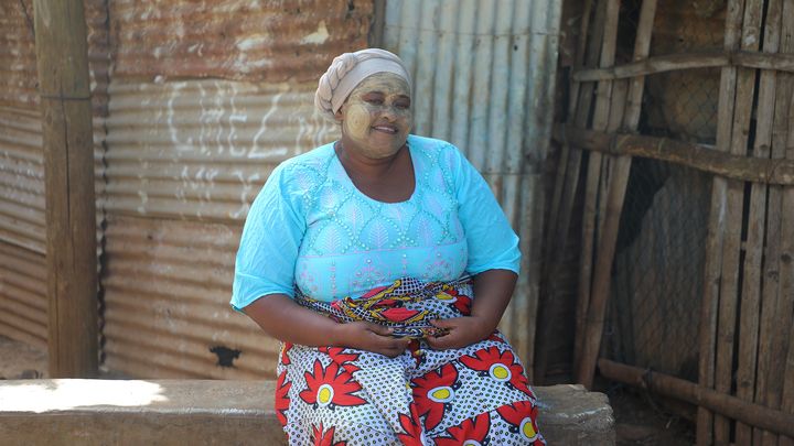 Atoumani dans le village de Hamouro (Mayotte), le 22 juin 2023. (ROBIN PRUDENT / FRANCEINFO)