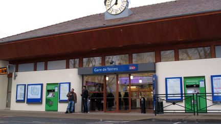 La gare de Yerres (Essonne), le 24 janvier 2011. (MAXPPP)