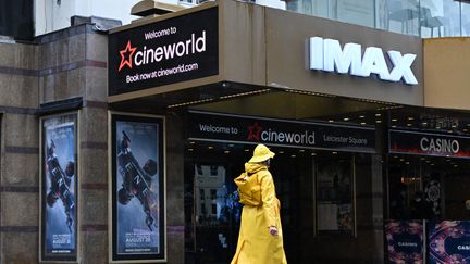 Cinéma Cineworld à Londres (Grande-Bretagne). (JUSTIN TALLIS / AFP)