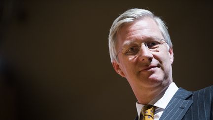 Le roi des Belges, Philippe, le 30 novembre 2015 à Bruxelles (Belgique). (LAURIE DIEFFEMBACQ / BELGA MAG / AFP)