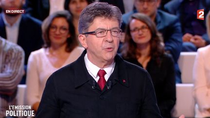 J.L.Mélenchon (CAPTURE ECRAN FRANCE 2)