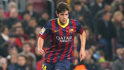 Le jeune milieu de terrain du Barça Sergi Roberto (MANUEL BLONDEAU / AOP PRESS)