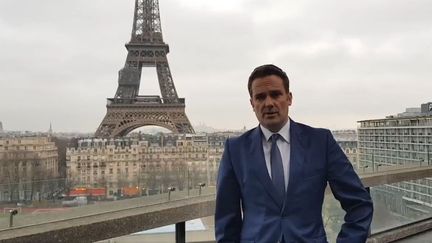 Brendan Berne, l'ambassadeur d'Australie en France, à Paris. (AUSAMBFR / TWITTER)