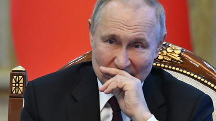 Le président russe Vladimir Poutine, le 9 décembre 2022. (VYACHESLAV OSELEDKO / AFP)