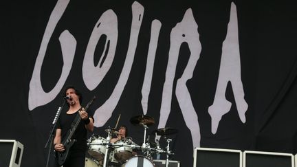 &nbsp; (Gojira était l'un des groupes programmés le 10 juin dernier au premier Download Festival français, à l'hippodrome de Longchamp © MAXPPP)