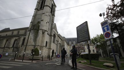 L'église Saint-Cyr-Sainte-Julitte de Villejuif (Val-de-Marne), visé par un&nbsp;attentat déjoué en avril, dont Fabien Clain aurait été le coordinateur. (MAXPPP)