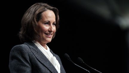 S&eacute;gol&egrave;ne Royal lors de la c&eacute;r&eacute;monie d'investiture de Fran&ccedil;ois Hollande, le 22 octobre 2011. (JOEL SAGET/AFP)