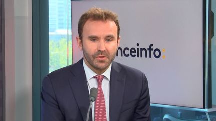 Antoine Foucher, spécialiste des questions d'emploi et président de Quintet conseil, sur franceinfo le 16 octobre 2023. (FRANCEINFO / RADIO FRANCE)