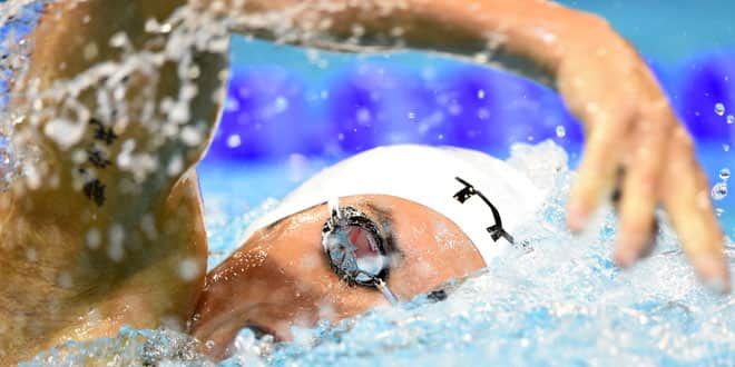 Anthony Pannier en plein effort sur le 1500m