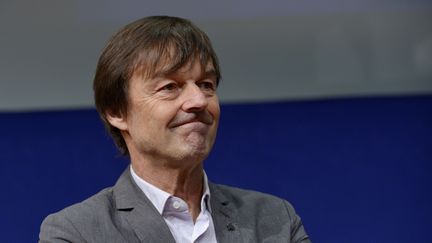 L'écologiste et ancien animateur télé Nicolas Hulot, le 10 décembre 2015 à Paris. (ERIC PIERMONT / AFP)