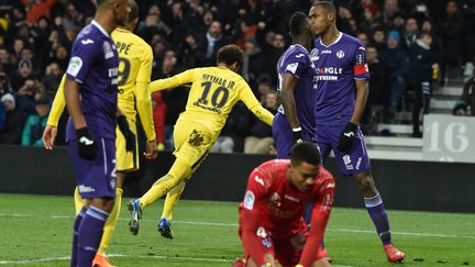 Neymar (PSG) a fait plier Toulouse  (PASCAL PAVANI / AFP)