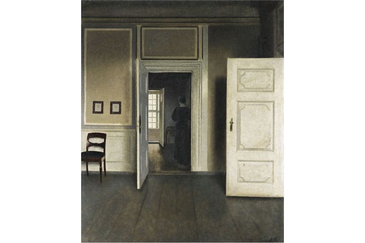 Vilhelm Hammershøi, "Intérieur. Strandgade 30", 1901 Francfort-sur-le-Main, Städel Museum, Eigentum des Städelschen Museums-Verein e.V.
 (Städel Museum - ARTOTHEK)