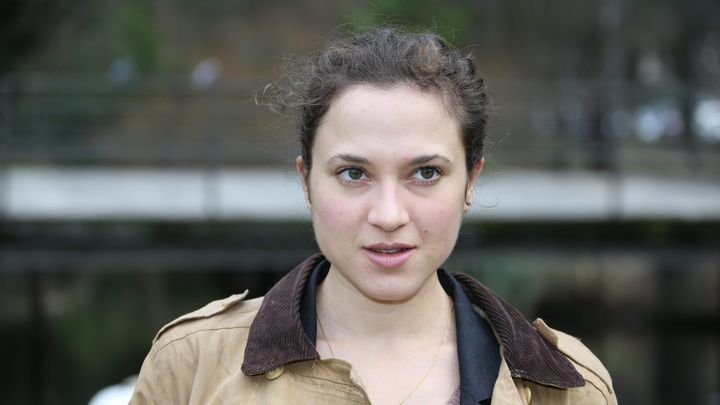 L’actrice Louise Szpindel au festival télé de Luchon le 14 février 2014. (SYLVESTRE / MAXPPP)