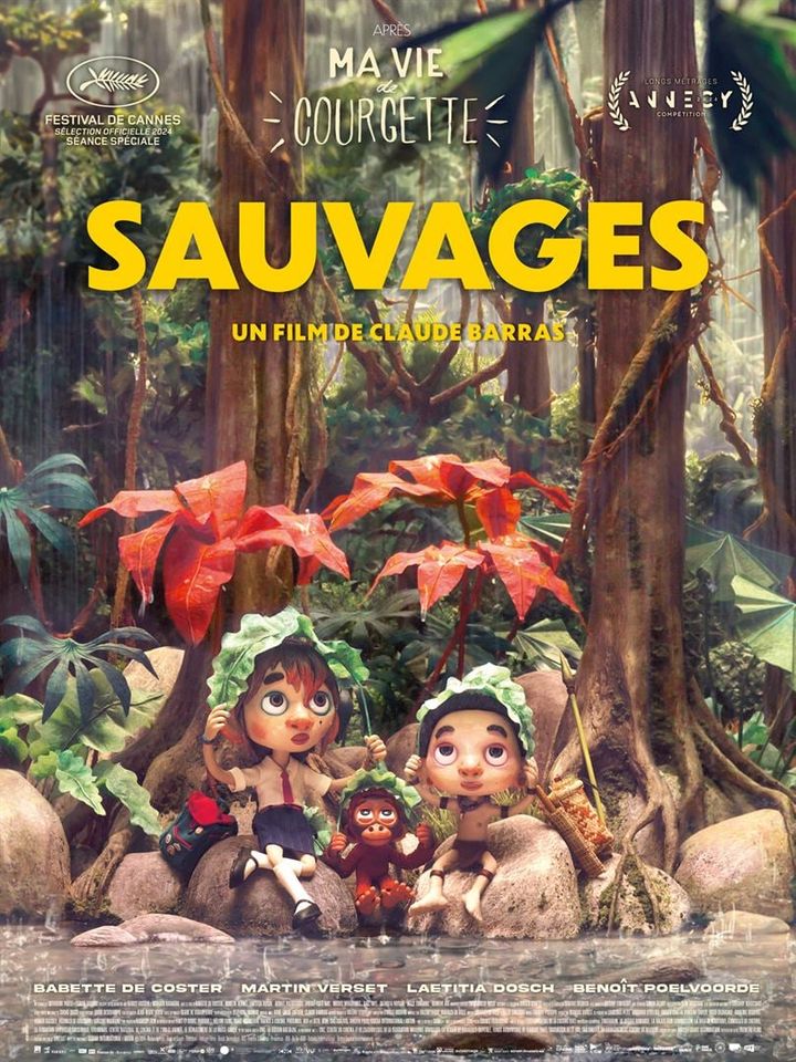 L'affiche du film "Sauvages" de Claude Barras. (HAUT ET COURT)