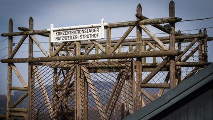 L'entr&eacute;e du camp de concentration de Struthof (Alsace), dimanche 26 avril 2015.&nbsp; (CLAUDE TRUONG-NGOC / CITIZENSIDE / AFP)