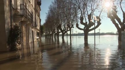 Crue de la Garonne : à La Réole, l'état des digues inquiète