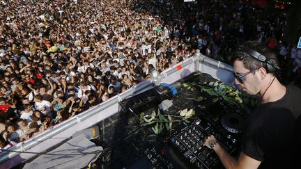 Techno parade, le 13 septembre 2014
 (THOMAS SAMSON / AFP)