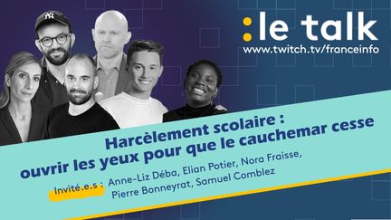 Ludo Pauchant reçoit Anne-Liz Déba, Elian Potier, Pierre Bonneyrat, Nora Fraisse, Samuel Comblez. (France Info)