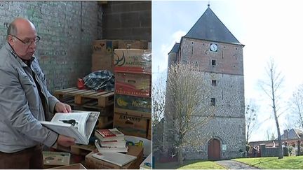 A Féron, c'est la vente de livres et la ténacité des membres de l'APECF qui ont permis de sauver l'église.
 (France 3 Culturebox)