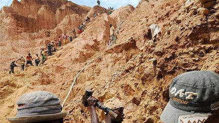 L'économie de la République Démocratique du Congo repose sur les matières premières (cuivre, cobalt, uranium, or, étain, coltan...) (AFP / LIONEL HEALING)