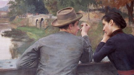 Les amoureux d'Emile Friant 
 (Musée des beaux-arts de Nancy )